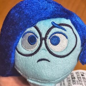 Disney custom your ear headband inside out sadness plush head disneyland